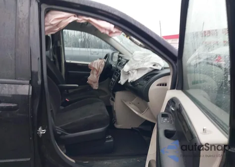 2013 Dodge Grand Caravan Sxt из США, поврежденный, VIN 2C4RDGCG4DR576456